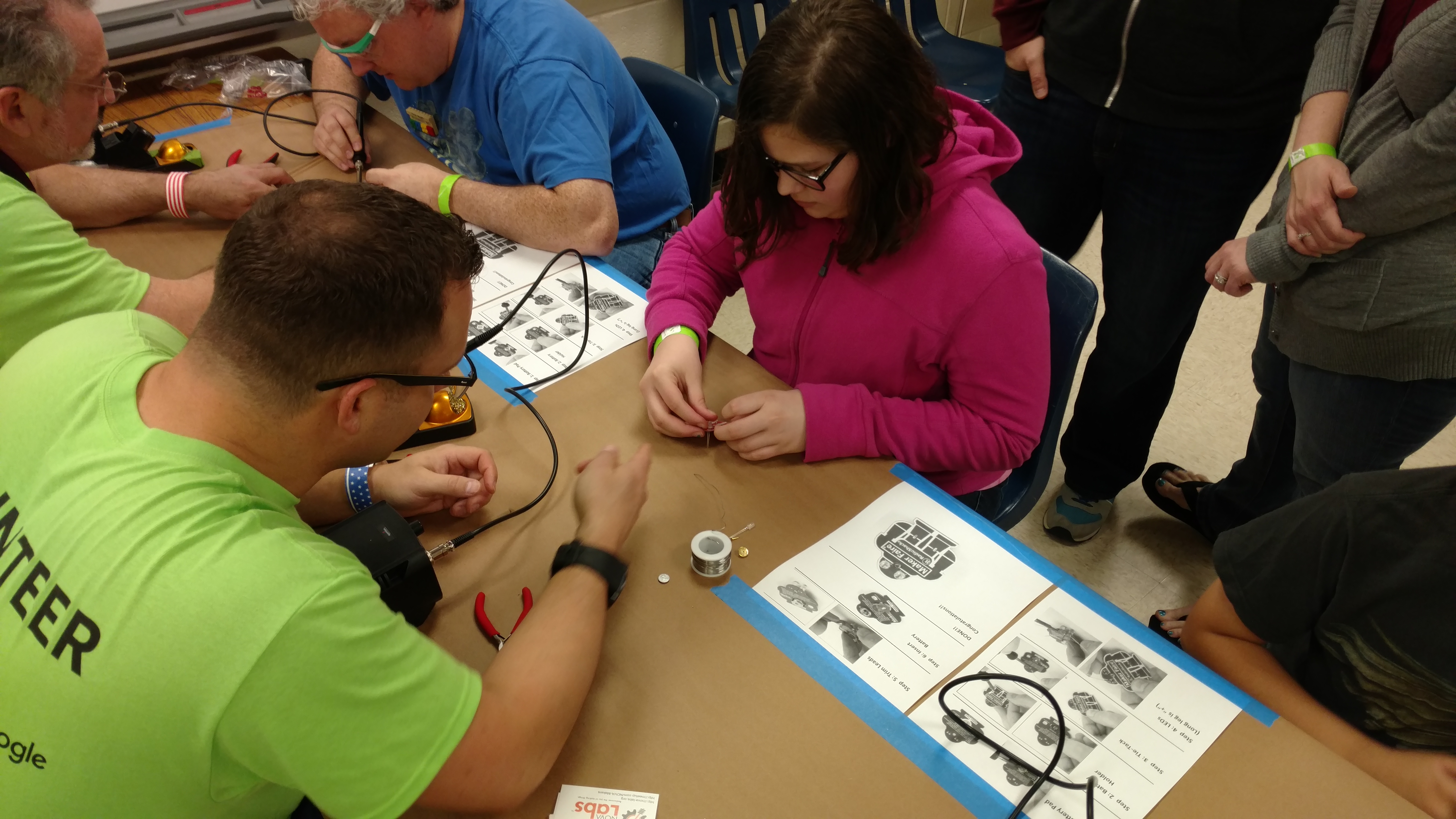 Hands-on soldering project image